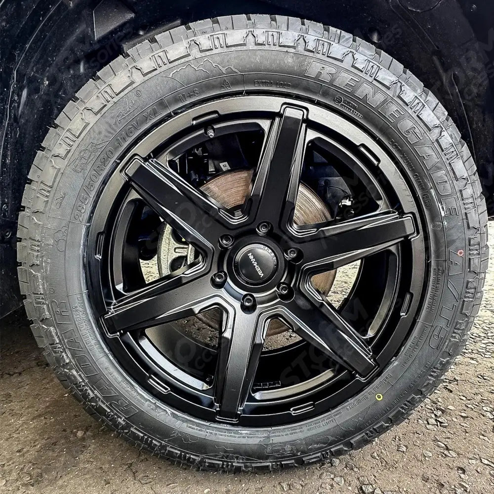 Veemann Vx25 Deep Concave 20 Inch Alloy Wheels 6x139.7 (Cb.106.1) - Matt Black - Qty 1