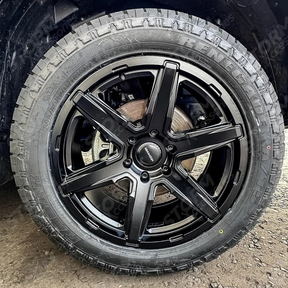 Veemann Vx25 Deep Concave 20 Inch Alloy Wheels 6x139.7 (Cb.106.1) - Matt Black - Qty 1