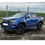 Volkswagen Amarok 2023+ Front Canard Loops V1 In Gloss Black