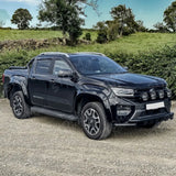 Volkswagen Amarok 2023+ Front Spotlight Mount Bracket Bar Black Choose Lazer Lamps