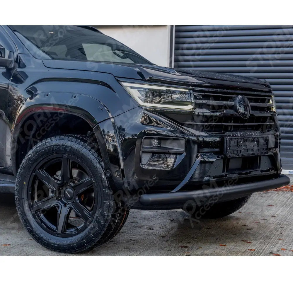 Volkswagen Amarok 2023 On Double Cab Egr Wheel Arch Kit Bolt Look Gloss Black Finish - 6 Pcs