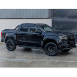 Volkswagen Amarok 2023 On Double Cab Egr Wheel Arch Kit Bolt Look Gloss Black Finish - 6 Pcs