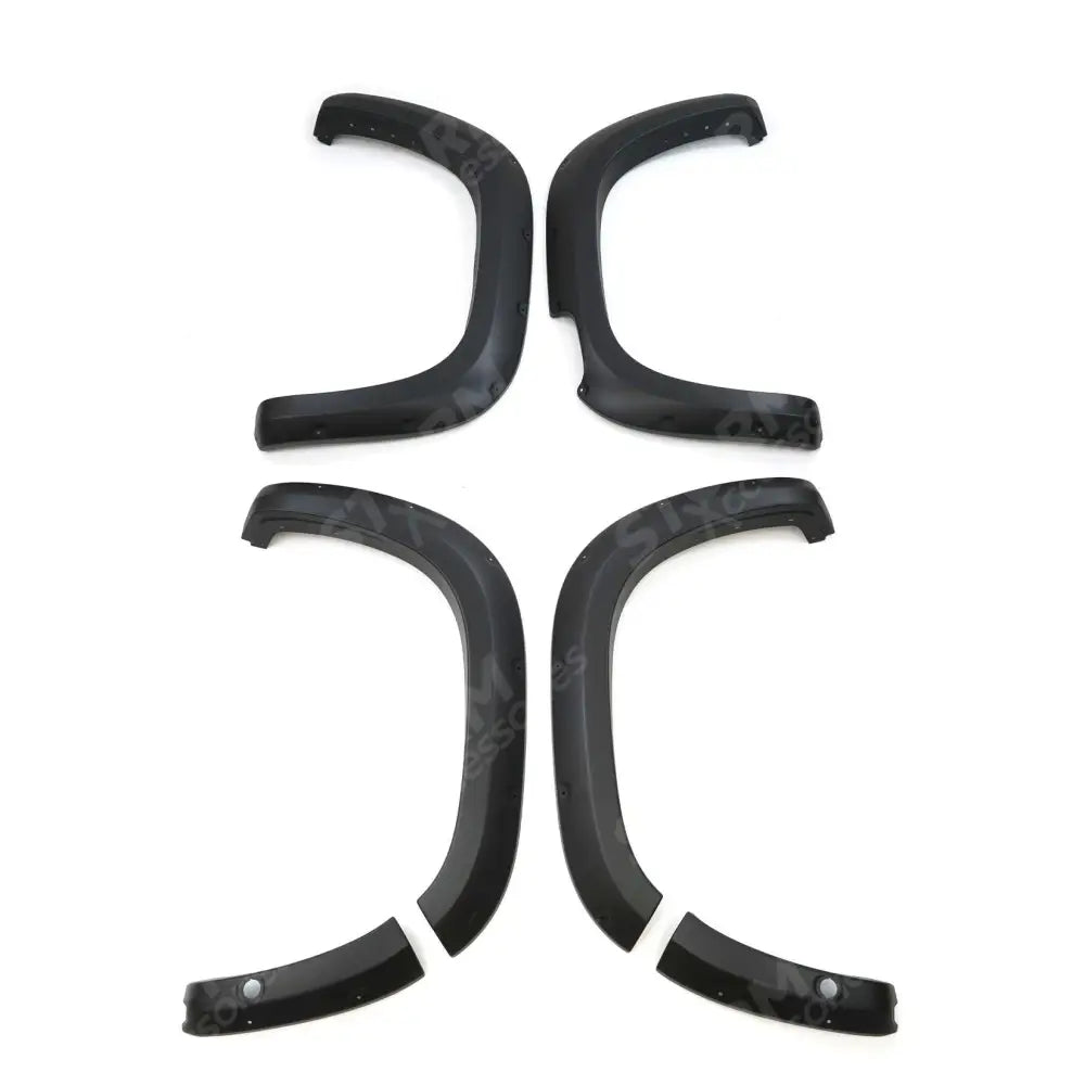 Volkswagen Amarok 2023 On Double Cab Egr Wheel Arch Kit Bolt Look Matt Black Finish - 6 Pcs
