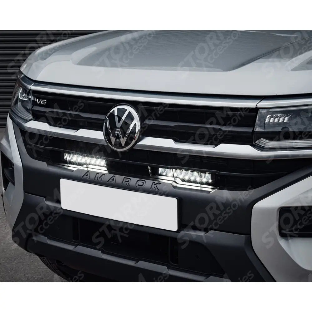 Volkswagen Amarok 2023+ Stealth LED Twin 10" Grill Integration Kit - 7,560 Lumens