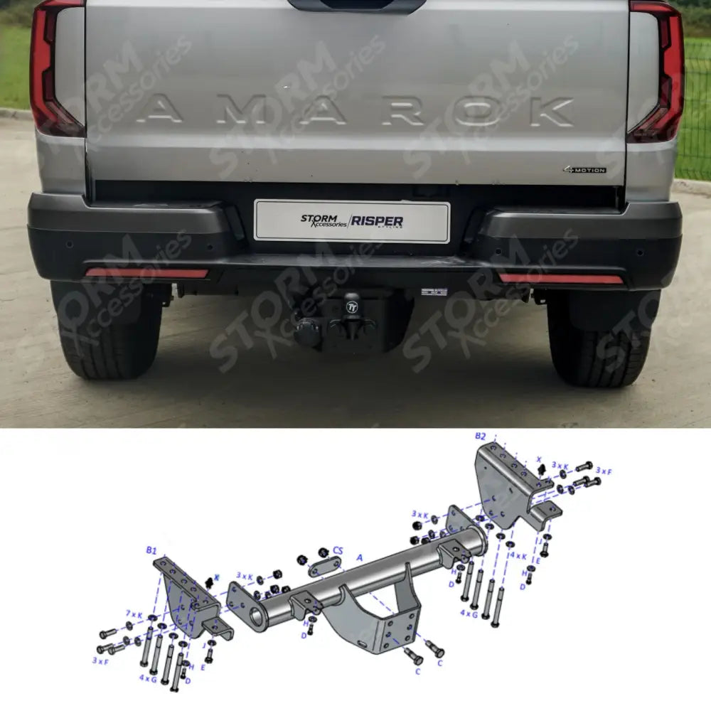 Volkswagen Amarok 2023 + - Tow Bar