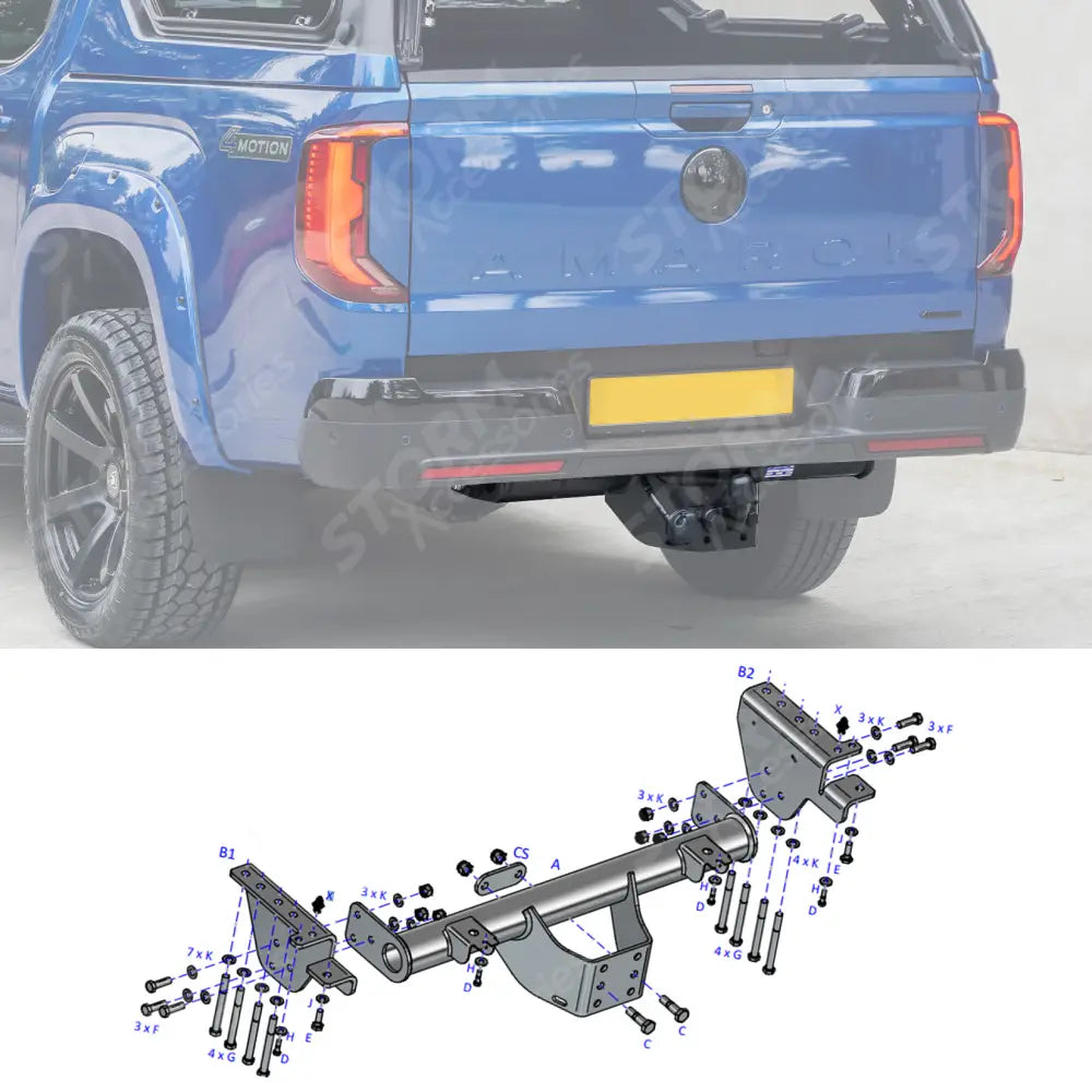Volkswagen Amarok 2023 + - Tow Bar