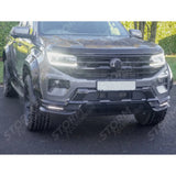 Volkswagen Amarok 2023+ Wide Trak Front Valance Splitter In Gloss Black