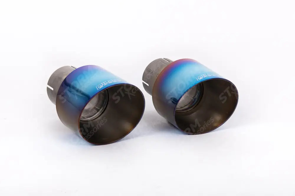 Volkswagen Amarok 3.0 V6 (240ps) Milltek Cat Back Exhaust System Burnt Blue Titanium