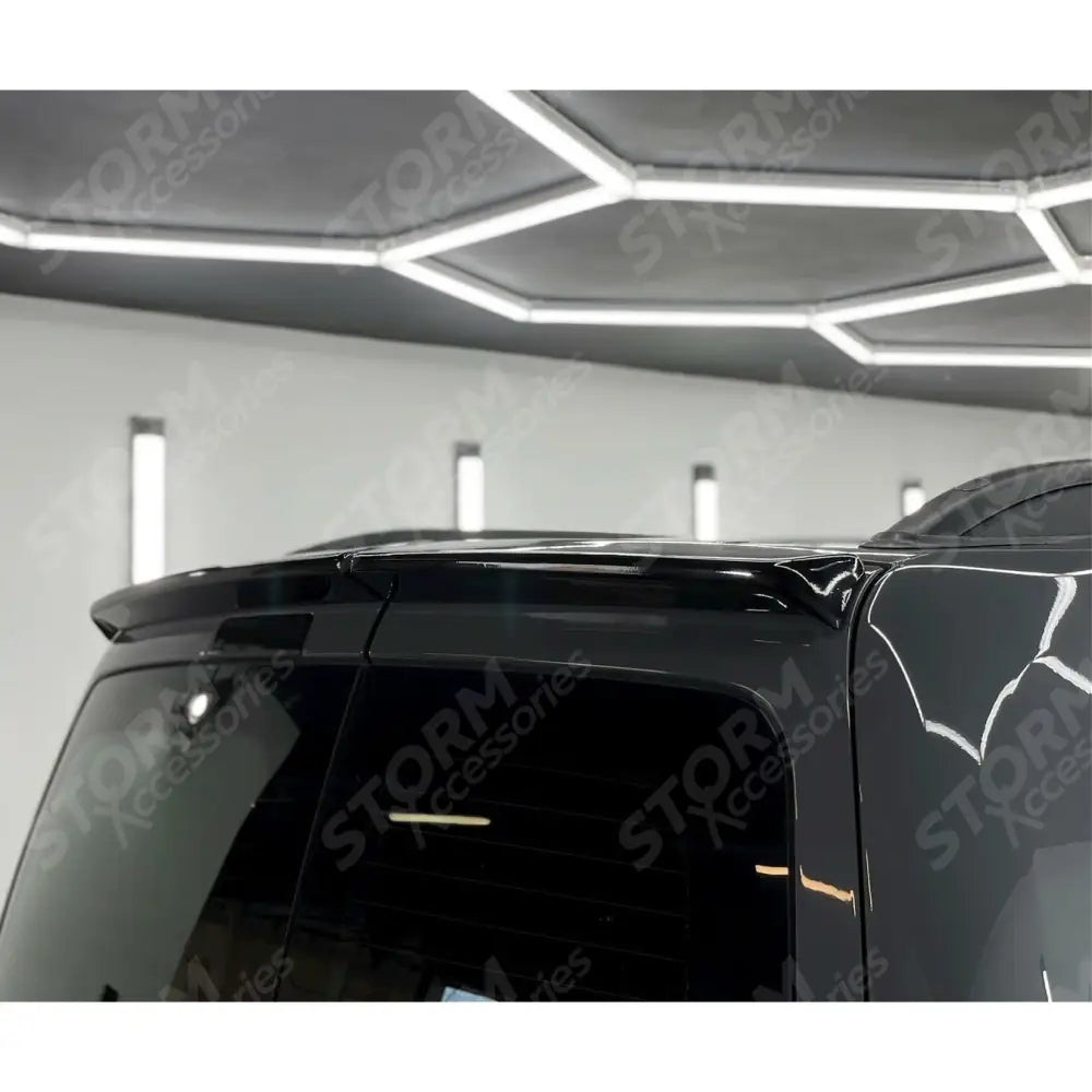 Volkswagen Caddy 2005-2020 Barn Door - Rear Spoiler - Gloss Black