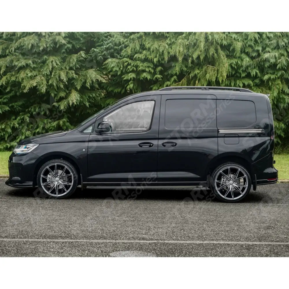 Volkswagen Caddy Mk5 2021+ Rear Spoiler Barn Door In Gloss Black