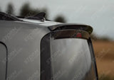 Volkswagen Caddy Mk5 2021+ Rear Spoiler Barn Door In Gloss Black