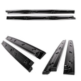 Volkswagen Caddy Mk5 2021+side Skirt Splitters Pair In Gloss Black