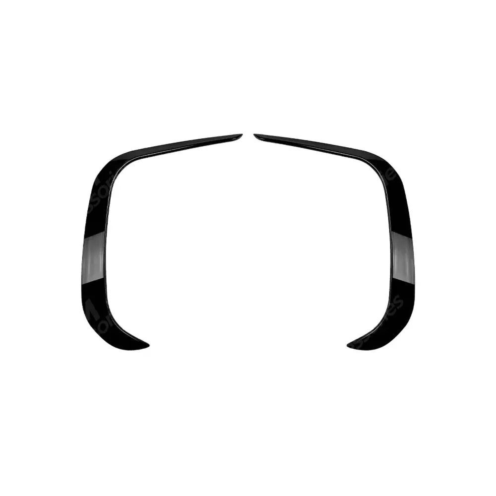 Volkswagen Tiguan MK3 2024+ R Line Front Canards In Gloss Black