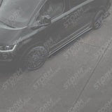 Volkswagen Transporter LWB T7 2025 On Trapezoid Side Bars In Stainless Steel