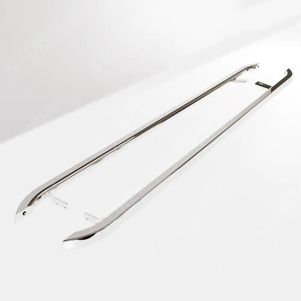 Volkswagen Transporter SWB T7 2025 On Trapezoid Side Bars In Stainless Steel