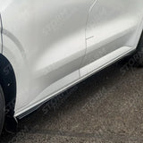 Volkswagen Transporter T7 2025+ LWB Side Skirt Splitters In Gloss Black