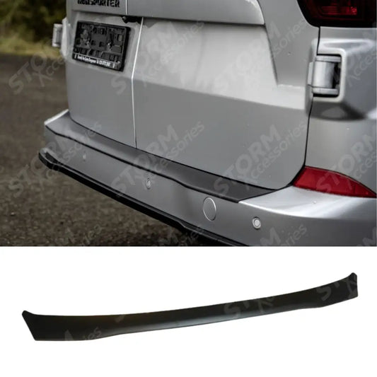 Volkswagen Transporter T7 2025+ Rear Bumper Protector Black Matte Texture Barn Door