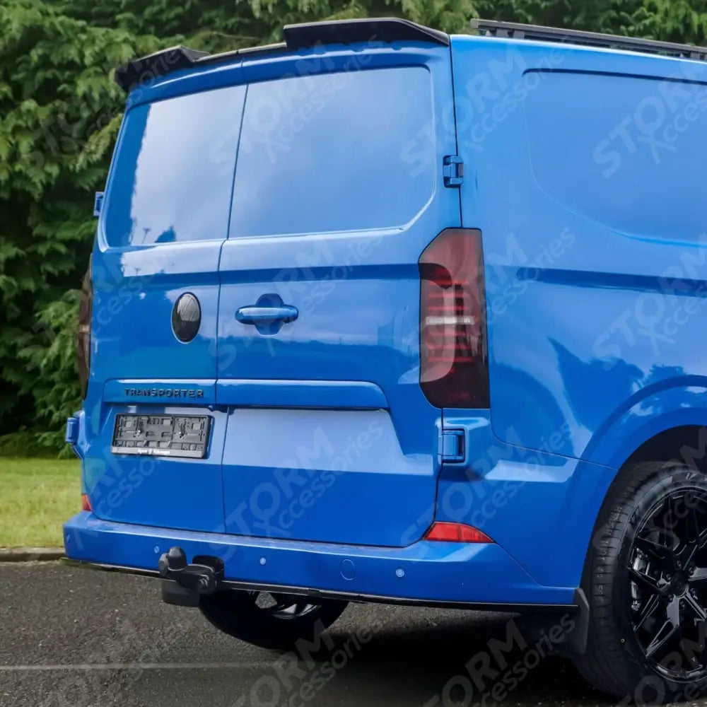 Volkswagen Transporter T7 2025+ Rear Bumper Splitter In Gloss Black