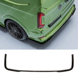 Volkswagen Transporter T7 2025+ Rear Bumper Splitter In Gloss Black