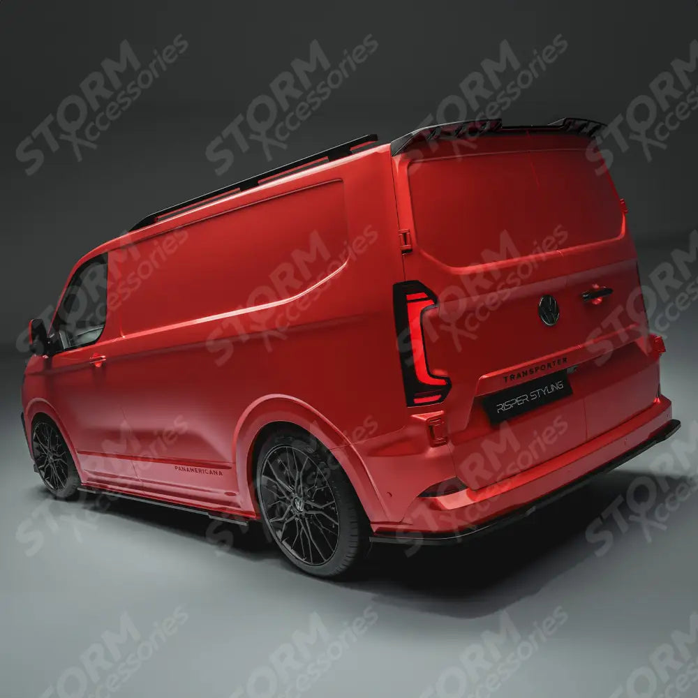 Volkswagen Transporter T7 LWB 2025 on V1 Premium Aero Kit In Gloss Black