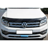 Vw Amarok 2010-2018 - Bonnet Guard Protector - Black - B002