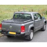 Vw Amarok 2010-2022 - Dc Egr Aluminium Tonneau Cover - Black Finish Egr