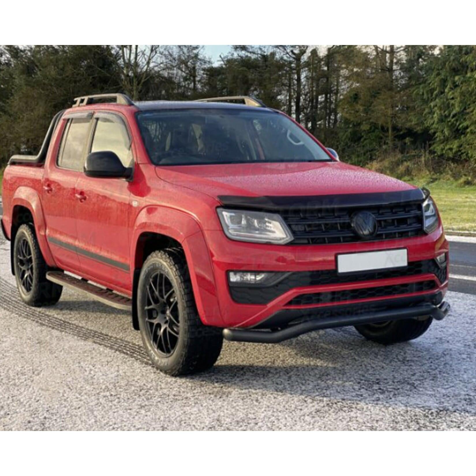 VW AMAROK 2010-2022 – DOUBLE CAB – ROOF BARS – RAILS – SILVER – STYLE 2 - Storm Xccessories2