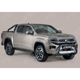 Vw Amarok 2023 On Misutonida Eu Approved Front Bar - 76mm - Black