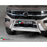 Vw Amarok 2023 On Misutonida Eu Approved Stainless Steel Front Bar - 63mm