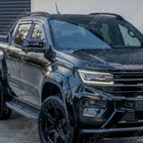 VW Amarok 2023 On Roof Rails In Black - Pair