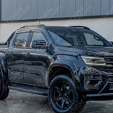 VW Amarok 2023 On Roof Rails In Black - Pair