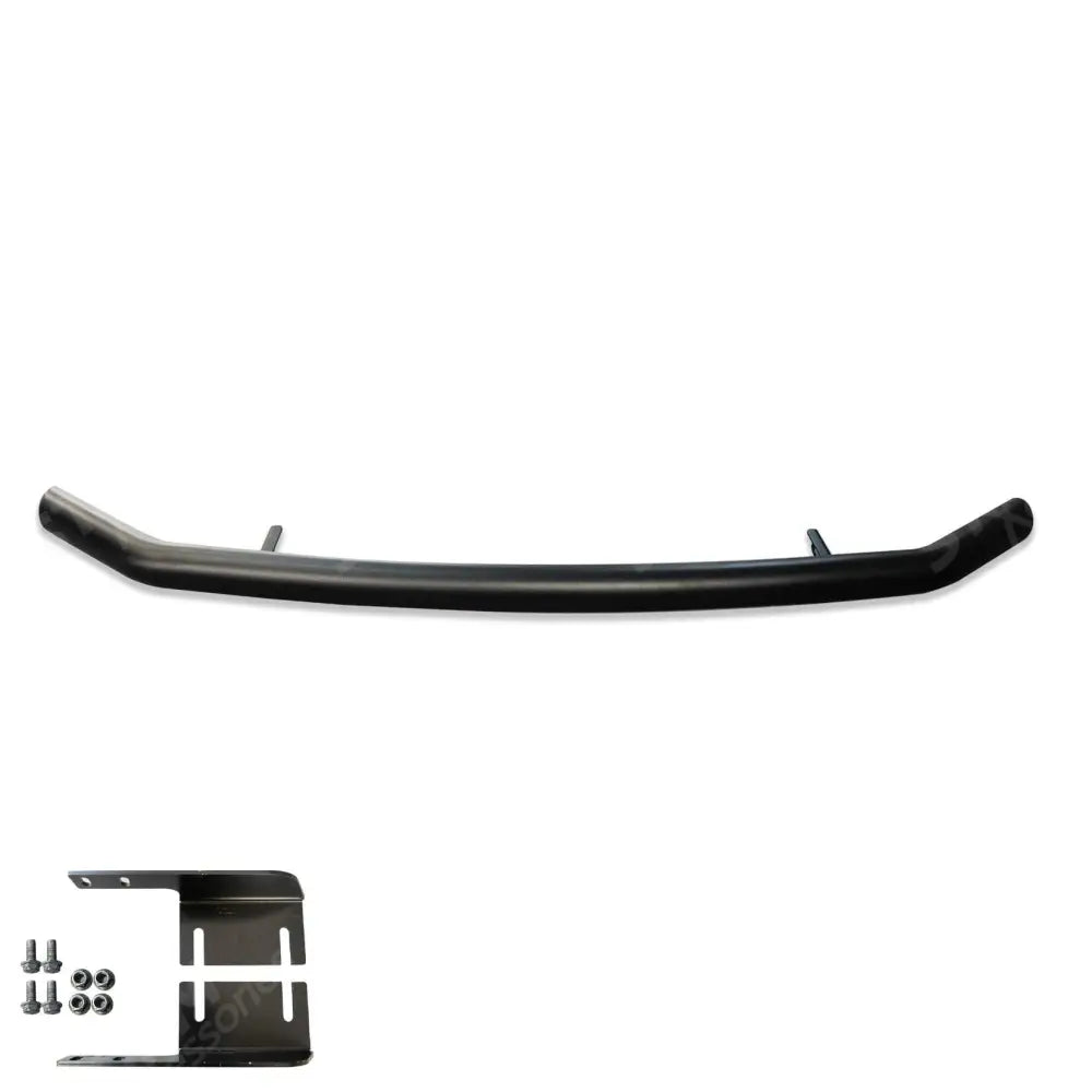 Vw Amarok 2023 On Single Deck Black Powder Coat Front Spoiler Bar