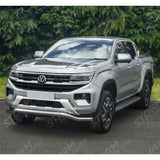 Vw Amarok 2023 On Stainless Steel Twisted Front Spoiler Bar