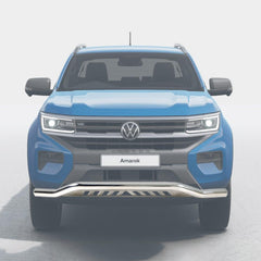 Vw Amarok 2023 On V2 Stainless Steel Front Spoiler Bar - Storm Xccessories