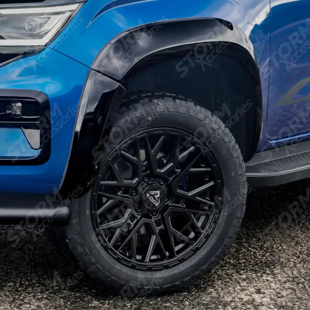 VW Amarok 2023 On Wheel Arches 6 PC Set In Gloss Black