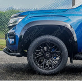VW Amarok 2023 On Wheel Arches 6 PC Set In Gloss Black