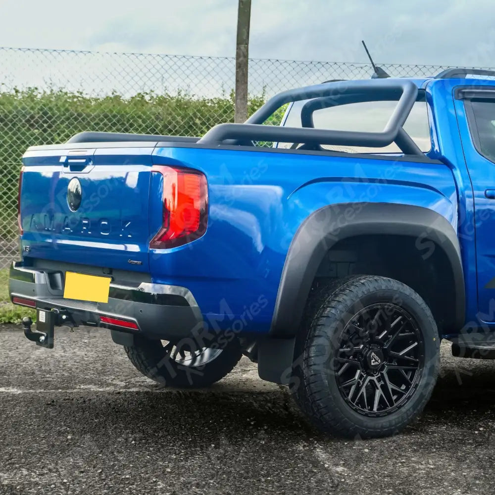 VW Amarok 2023 On Wheel Arches 6 PC Set In Matt Black
