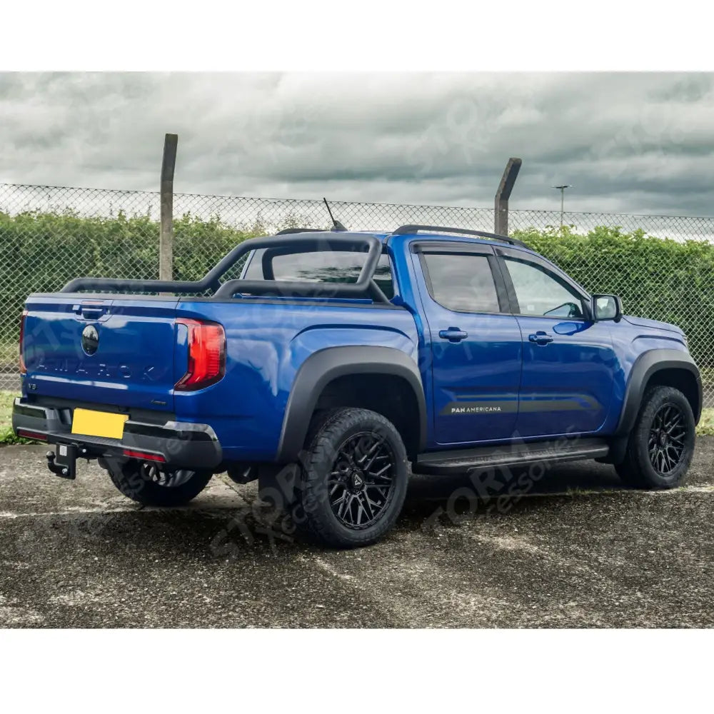 VW Amarok 2023 On Wheel Arches 6 PC Set In Matt Black