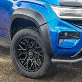 VW Amarok 2023 On Wheel Arches 6 PC Set In Matt Black