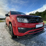 Vw Amarok V6 2017-2022 - Stx Twisted Spoiler Bar - Black - 70mm