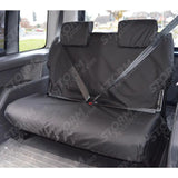 Vw Caddy 2004-2021 3rd Row Seat Covers - Black
