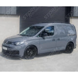 Vw Caddy 2021 On - Side Bars Steps - Angular Type - Short Wheel Base - Black - 60mm