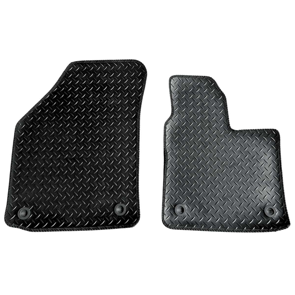 VW CADDY 2021 ON TAILORED RUBBER FLOOR MATS - Storm Xccessories2
