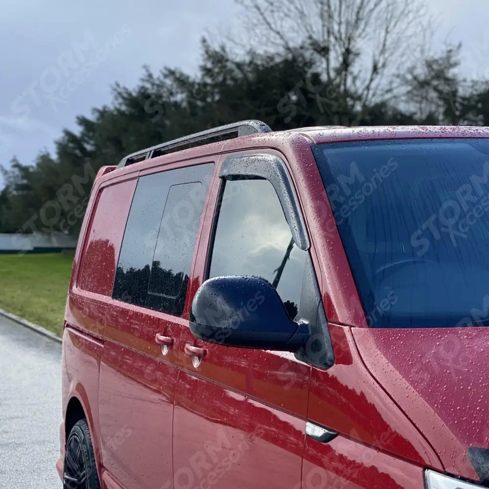 Vw T5 - T6 - T6.1 Lwb Aluminium Roof Bars - Black
