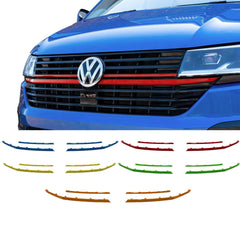 VW T6.1 TRANSPORTER FRONT RADIATOR BADGED GRILLE UPPER LOWER CLIP IN TRIM CHOOSE COLOUR - Storm Xccessories2