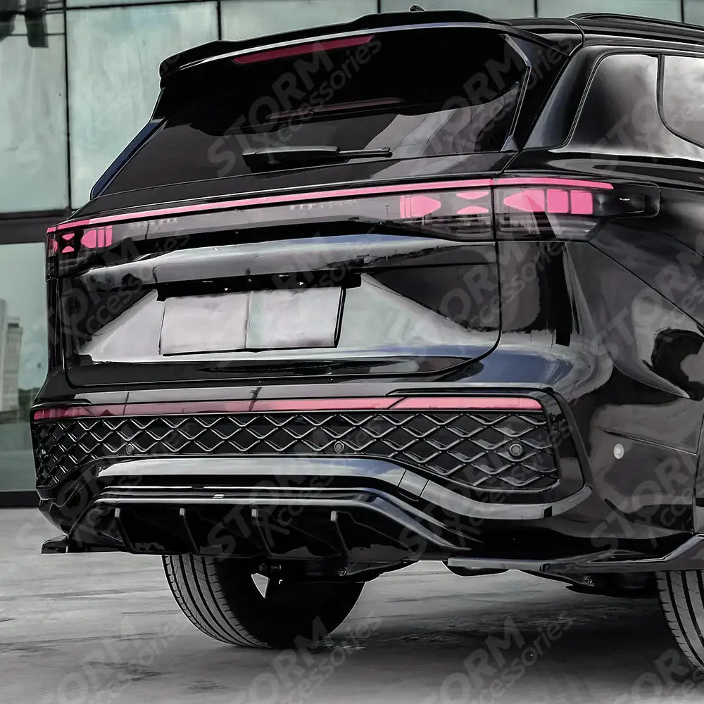 VW Tayron 2025 On Rear Valance In Gloss Black