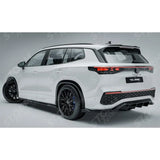 VW Tayron R-Line 2025 On Aero Body Kit In Gloss Black