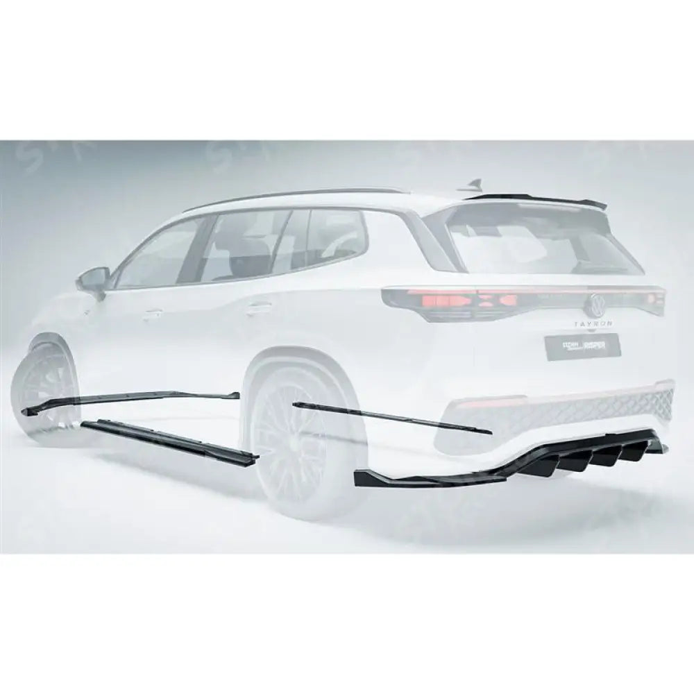 VW Tayron R-Line 2025 On Aero Body Kit In Gloss Black
