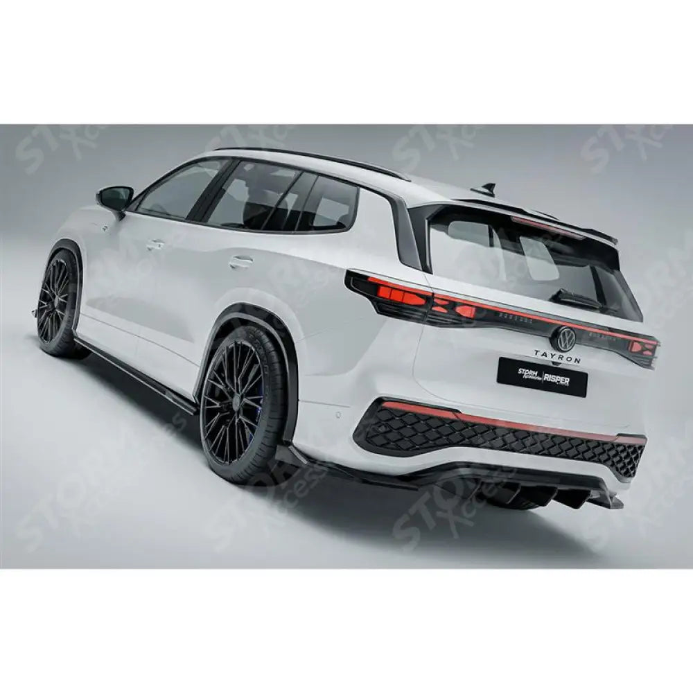 VW Tayron R-Line 2025 On Aero Body Kit In Gloss Black