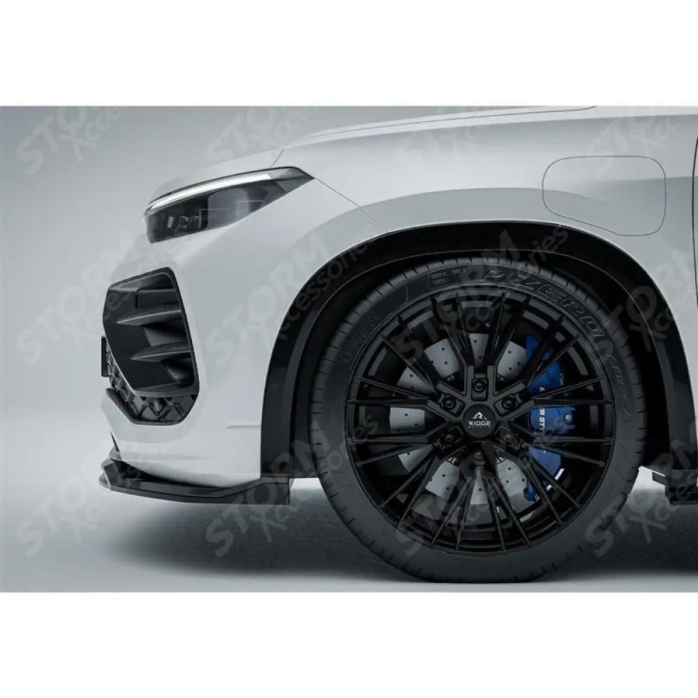 VW Tayron R-Line MK1 2025 On Front Splitter In Gloss Black